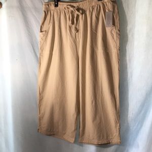 Karen Scott Comfort Waist Pull On Capris